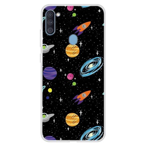 Coque en TPU impression de motifs planètes pour votre Samsung Galaxy A11