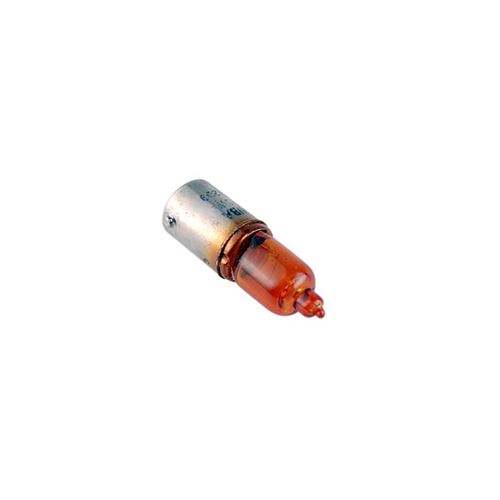 Lampe/ampoule 12v 6w (bax9s ergot decale) h6w import mini cligno orange