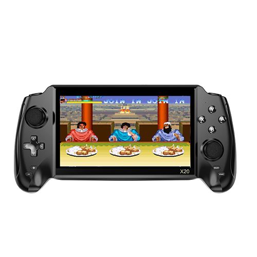 Console de jeux portable X20 HD 7 pouces Écran - Noir