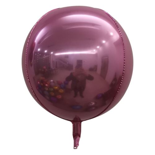10 pcs Ballons en Aluminium 32 Pouces pour Noël Soirée Maison Jardin Fete Mariage - Rose