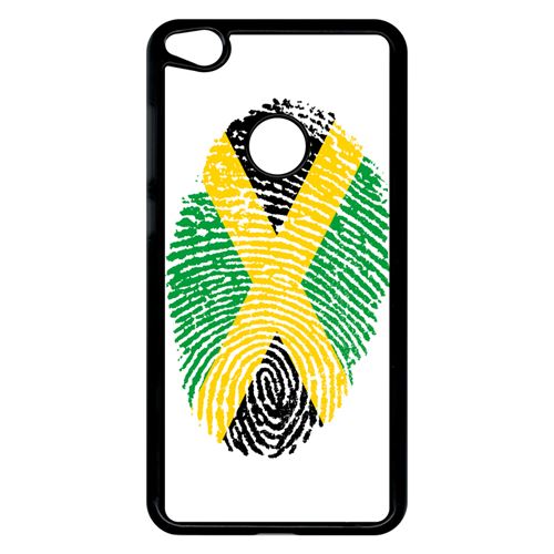 Coque huawei p8 lite 2017 modèle 2017 empreinte digitale drapeau jamaica