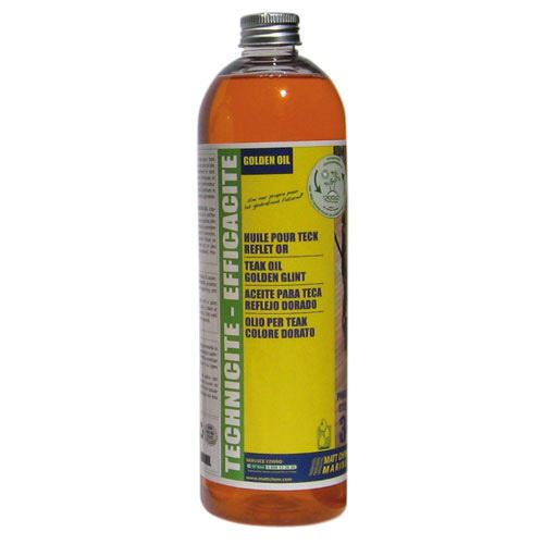 GOLDEN OIL - Huile pour teck reflet or - bidon de 1 litre