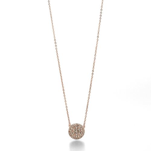 Fossil - Collier - Acier Inoxydable - Vintage Glitz - Oxyde de Zirconium - JF00139791