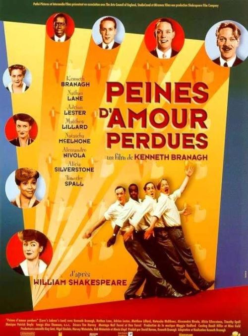 Peines D'Amour Perdues AFFICHE CINEMA ORIGINALE