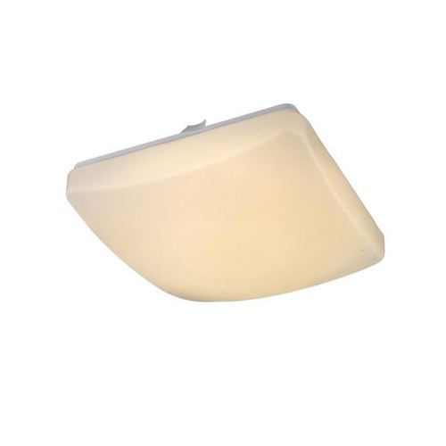 Globo plafonnier acrylique l27 x l27 x h8 cm - blanc globo lighting 48364
