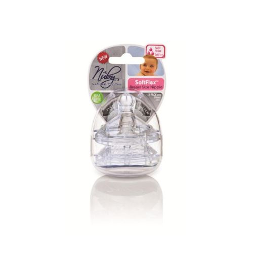 NUBY-Lot de 2 tetines de rempl