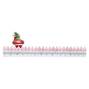 Artemio Calendrier De L'Avent Casse-Noisette Contreplaqué Peuplier 17x37,8x12,5cm