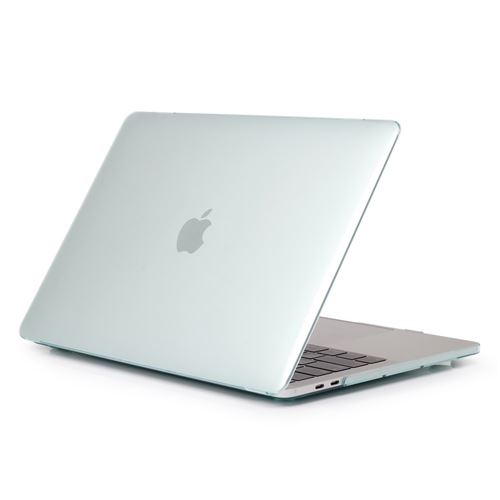 Coque en TPU recto et transparent à l'intérieur vert clair pour votre MacBook Air 13.3 pouces A1932 (2018)/Air 13.3 pouces with Retina Display (2018)