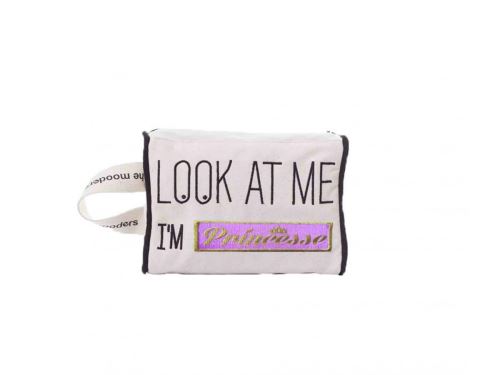 Trousse Moodcase écrue Patch PRINCESSE