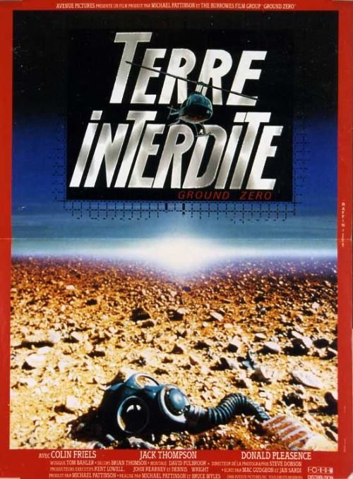 Terre Interdite / Ground Zero AFFICHE CINEMA ORIGINALE