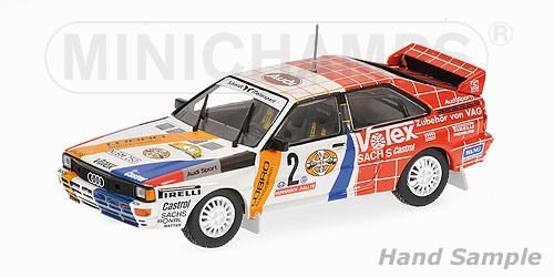 Audi Quattro Rally 1984 1/43 Minichamps