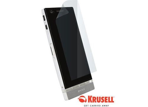 Krusell - Schermbeschermer - transparant - voor Sony XPERIA P