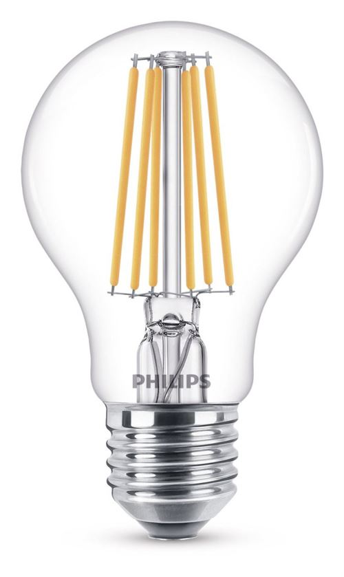 Éclairage Philips LED Classique 75W A60 E27 WW CL ND SRT4