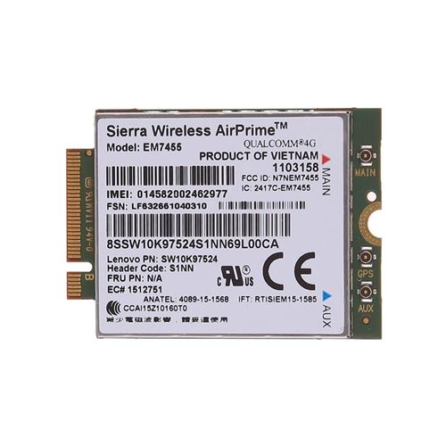 Acheter Carte Wifi pour Lenovo Thinkpad T460 État correct - 29,90 € Carte Wifi pour Lenovo Thinkpad T460 État correct - N/A reconditionné disponible sur Fnac