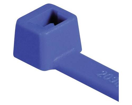 HellermannTyton 116-05416 T80L-N66-BU-C1 Serre-câble 390 mm 4.60 mm bleu 100 pc(s)
