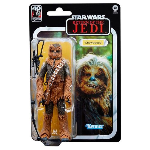 Chewbacca Star Wars 40 aniversario el Retorno del Jedi figura de colección 15 centímetros Kenner Hasbro