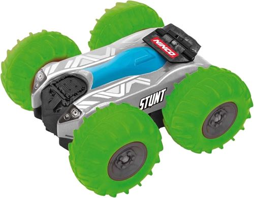 Ninco voiture de cascade t&eacute;l&eacute;command&eacute;e stunt vert 431311