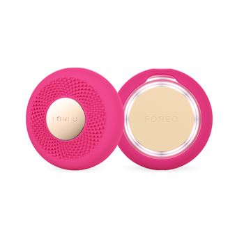 FOREO UFO 3 mini masque visage LED - Masque hydratant visage - Lumière rouge - Fuchsia - 1