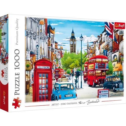 Puzzle 1000 Pièces : Rue De Londres Trefl