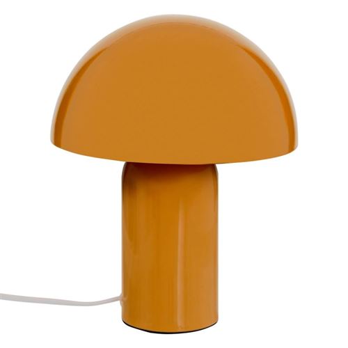 Atmosphera - Lampe à poser Lito - Style champignon - Ocre - 24,5 cm - Image 3