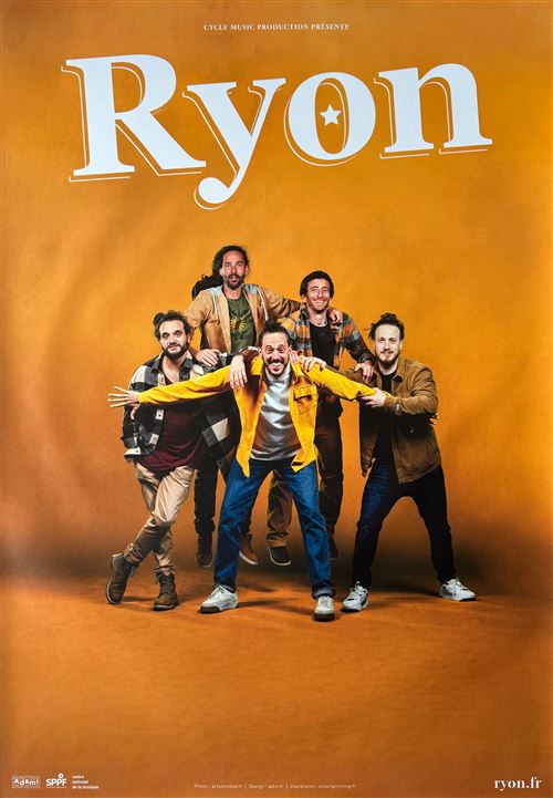 Affiche - RYON - Tour 2024 - 80x120cm