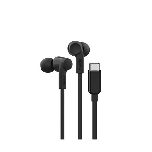 Belkin SoundForm, Avec fil, Musique/Quotidien, Casque, Noir G3H0002HQBKV2
