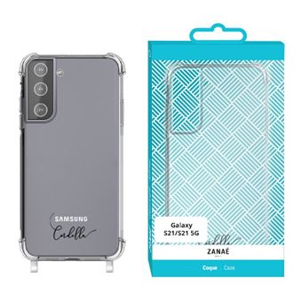 Coque transparente avec logo Cordella pour Galaxy S21 - 1