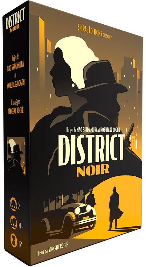 Jeu de stratégie Spirale édition District Noir