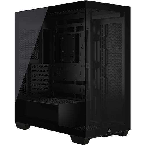 Corsair Boitier Moyen Tour E-Atx 3500X avec Panneaux Vitrés (Noir)
