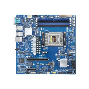 Gigabyte MC13-LE1 - 1.X - carte-mère - micro ATX - Socket AM5 - AMD B650E Chipset - USB 3.2 Gen 1 - 2 x 10 Gigabit LAN, Gigabit LAN - carte graphique embarquée - 1
