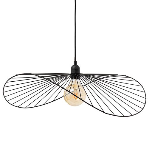 Non Communiqué Noir Suspension Métal 58 Cm Adelia Atmosphera