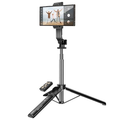 Forever Noir Perche À Selfie Bluetooth Trépied Extensible À 100 Cm - Image 3