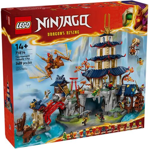 Non Communiqué Lego® Ninjago® 71814 La Ville Au Temple Du Tournoi