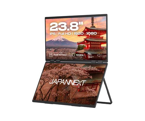 Double Ecran Mobile 2 x 23,8 IPS FHD