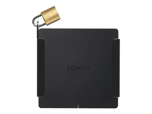 Flexson FLXPWM1021 - Haakje - voor luidspreker(s) - vergrendelbaar - staal - zwart - te bevestigen aan de muur - voor Sonos Port