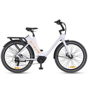 velo electrique adulte ENGWE P275 ST Autonomie 260km moteur central 250W 27.5 pouces bike de Ville Batterie 36V19.2AH blanc Velo electrique Achat prix fnac