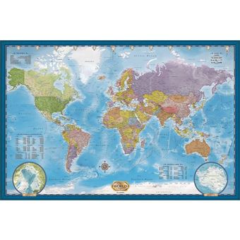 Puzzle 5000 pièces : Carte du Monde Eurographics - 1