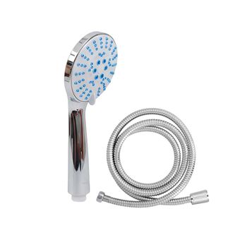 Pomme De Douche Pluie En Inox 1.5 M – Set Complet Avec Tuyau, Design Pression Renforcée