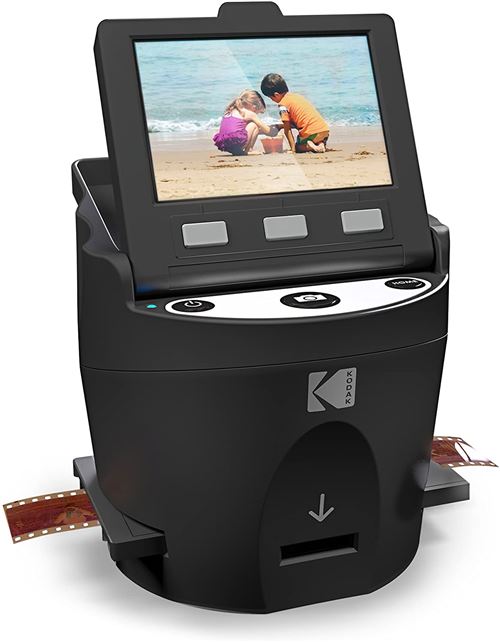 Scanner de diapositives de film numérique QPIX, Abrts 35mm, 126, 110 Super  8 négatifs et diapositives