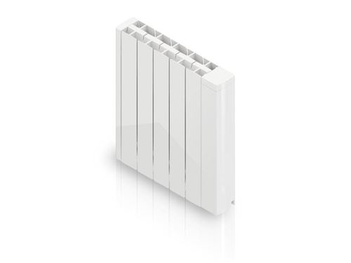 Hjm Blanc Radiateur Électrique À Inertie Fluide 1000 W Alanis Horizontal - Image 3