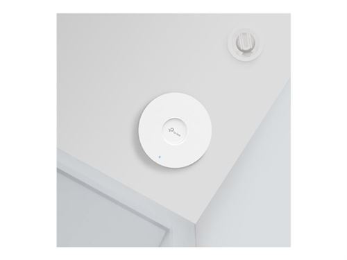 TP-Link Omada EAP653 V1 - Draadloze-toegangspunt - Wi-Fi 6 - 2.4 GHz, 5 GHz - gelijkstroom - beheerd in Cloud - monteerbaar aan muur/plafond