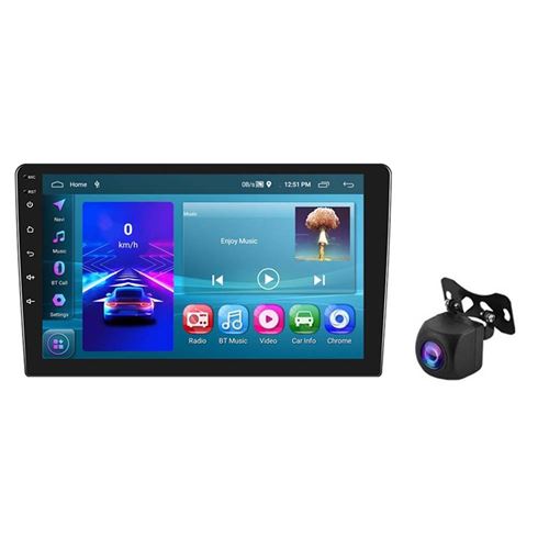 Autoradio Android 10 Pouces Écran Tactile HD Avec CarPlay Et Caméra AHD YONIS