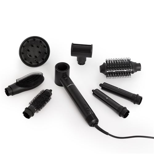  ION STYLER PRO ADVANCE - Brosse soufflante ionique en c&eacute;ramique 8-en-1 - Noir 