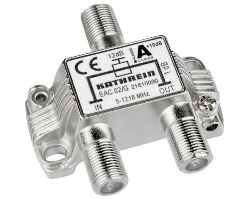 Non Communiqué Kathrein Eac 02/G Dérivateur Tv Câble 2 Voies 5 - 1218 Mhz