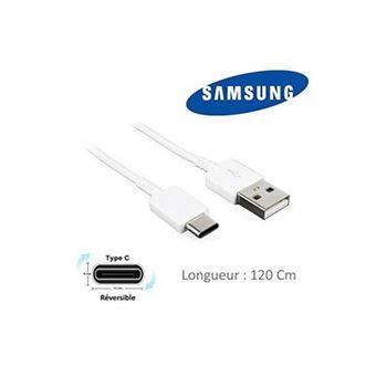 acce2s - Chargeur USB Original 2A + Câble USB-C 1m pour Samsung
