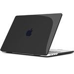Coque pour MacBook Pro 14 Pouces M5 M4 M3 M2 M1 Pro/Max 2025 2024 2023 2021, Protection Antichoc avec Fente Aération - Noir