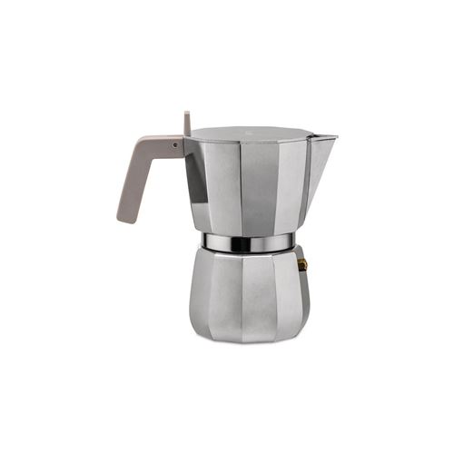 ALESSI Espressomaschine Moka 1 Tasse grau