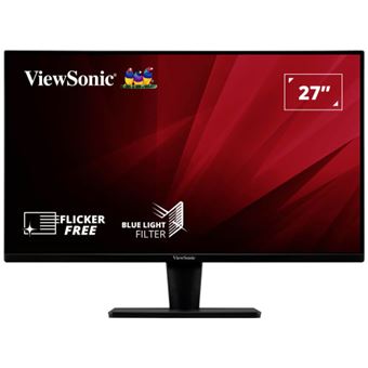 ViewSonic VA2715-2K-MHD - Écran LED - 27" - 2560 x 1440 QHD @ 75 Hz - VA - 250 cd/m² - 4000:1 - 5 ms - 2xHDMI, DisplayPort - haut-parleurs - 1