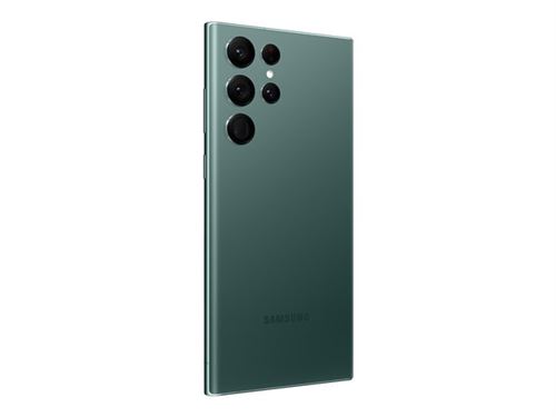 Samsung Galaxy S22 Ultra - 5G smartphone - double SIM - RAM 12 Go / Mémoire interne 256 Go - écran OEL - 6.8"" - 3088 x 1440 pixels (120 Hz) - 4x caméras arrière 108 MP, 12 MP, 10 MP, 10 MP - front camera 40 MP - vert État correct - N/A reconditionné disponible sur Fnac
