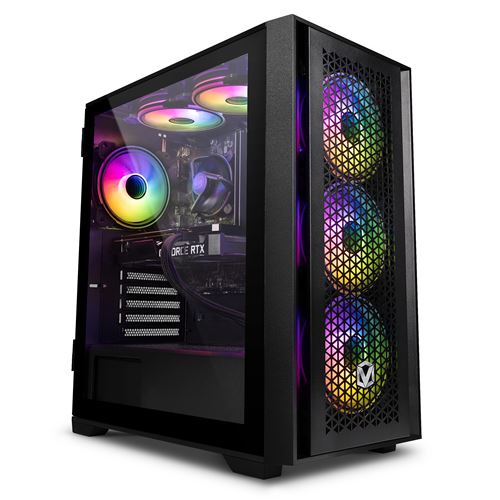 PC Gamer Vibox IV-127 8 Core Intel i7 11700F Processeur 4.9GHz Nvidia RTX 4060 8Go 16Go RAM 240Go SSD 1To Disque Dur Windows 11 WiFi